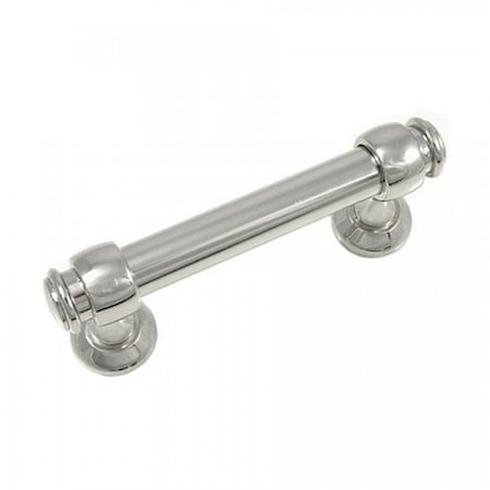 Strategic Brands 3 in. Polished Nickel Balance Cabinet Pull 85114